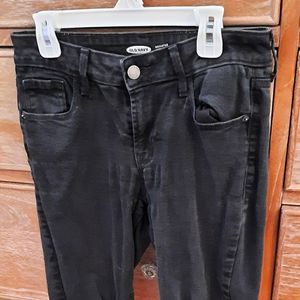 Old Navy Ripped Black Jeans